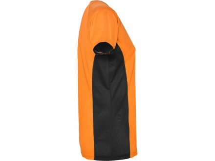 Футболка Shanghai женская, неоновый оранжевый/черный