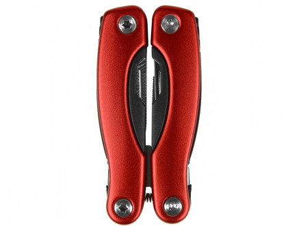 Подарочный набор Scout с многофункциональным ножом и фонариком, красный