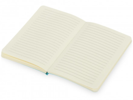 Блокнот Softy 2.0, гибкая обложка A6, 80 листов, голубой