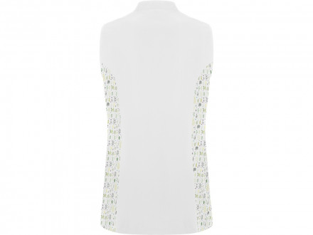 Жилет Aldany, белый/растительный принт