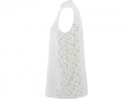 Жилет Aldany, белый/растительный принт