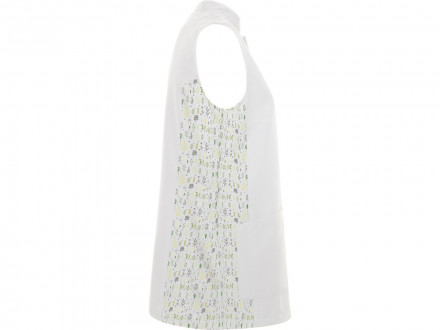 Жилет Aldany, белый/растительный принт