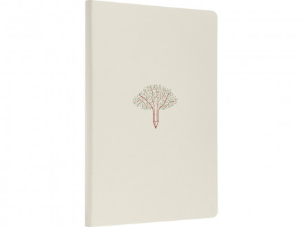 Блокнот в твердом переплете Karst формата A5, бежевый