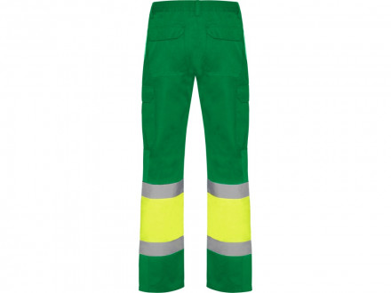 Брюки Soan, садовый зеленый/неоновый желтый