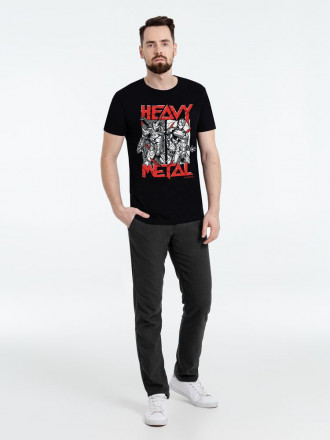Футболка Heavy Metal, черная
