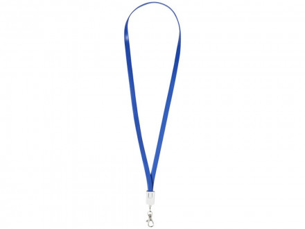 Зарядный кабель-клип 2 в 1, ярко-синий