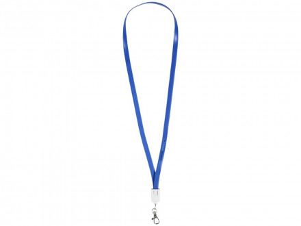 Зарядный кабель-клип 2 в 1, ярко-синий