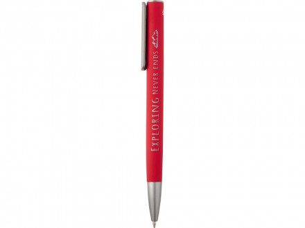 Ziguur шариковая ручка из переработанного алюминия - Красный (синие чернила)