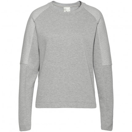 Толстовка женская QC Crew, серый меланж