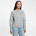 Толстовка женская QC Crew, серый меланж