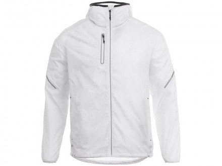 Куртка складная светоотражающая Signal мужская, белый