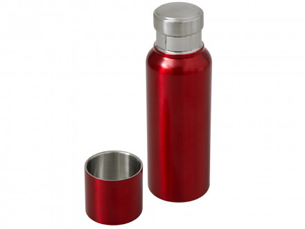Вакуумный термос c магнитной крышкой Magne, 500 мл, красный
