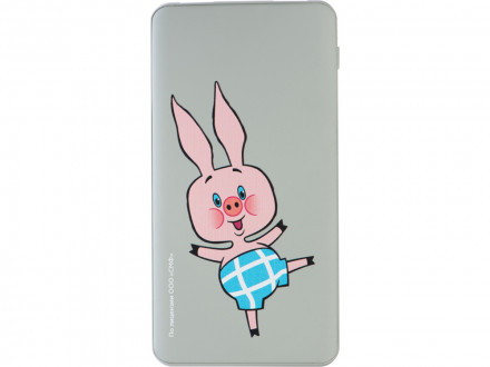 Внешний аккумулятор Винни-Пух, 5000 mAh, серый