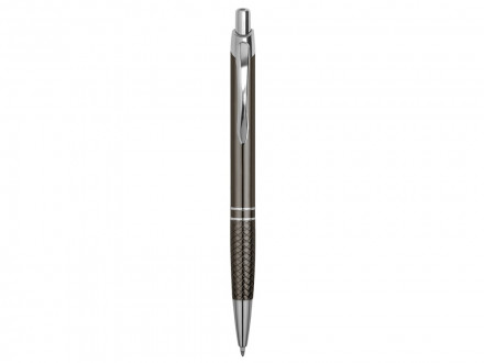Ручка шариковая Кварц, темно-серый/серебристый