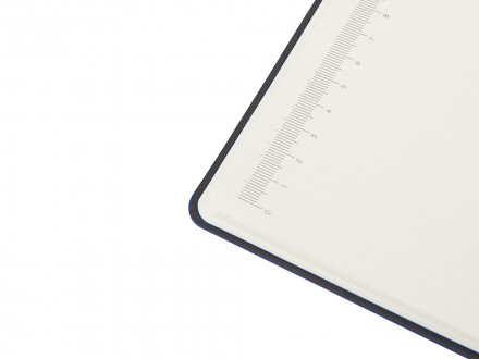 Блокнот А5 в гибкой обложке Chaplin, синий