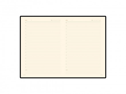 Ежедневник недатированный А5 Parliament, красный