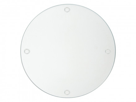 Набор для сыра с круглой стеклянной доской 5в1