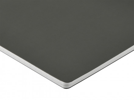 Тетрадь с каменной бумагой А5 Carrara 40 л., линейка, серый