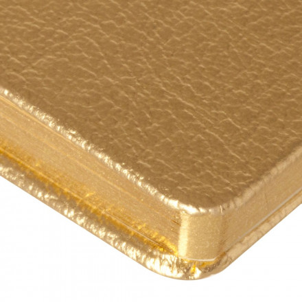 Блокнот Ingot, золотистый