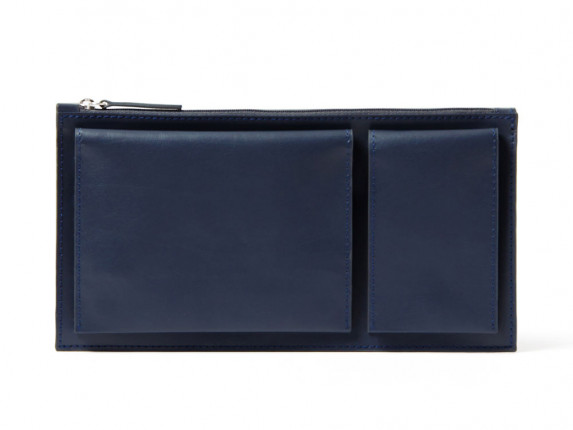 Тревел портмоне Flat, синий