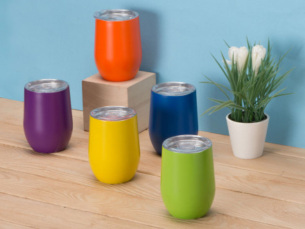 Вакуумная термокружка Sense, оранжевый