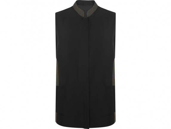 Жилет Aldany, черный/геометрический принт