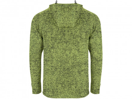 Толстовка на молнии Everest, меланжевый салатовый