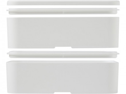 Двухслойный ланчбокс MIYO, белый