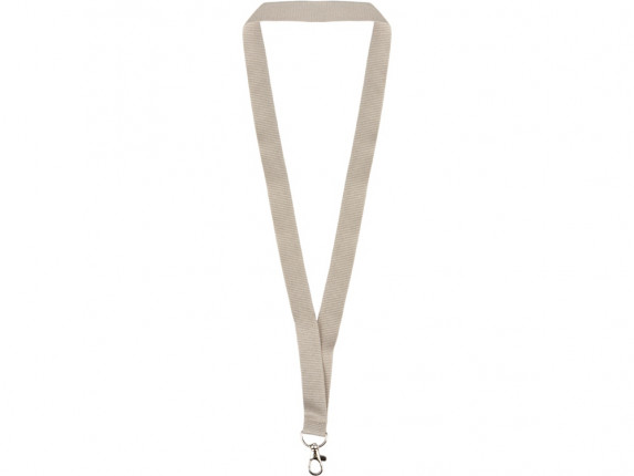 Ланьярд с карабином, бежевый