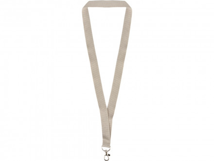 Ланьярд с карабином, бежевый
