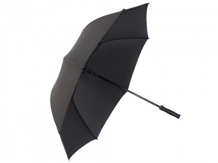 Зонт-трость Glendale 30, черный/серый