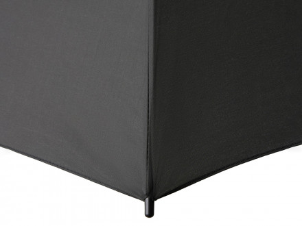 Зонт-трость Glendale 30, черный/серый