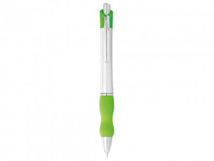 Ручка шариковая Bubble, зеленое яблоко, черные чернила