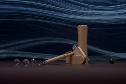 Набор Wood: аккумулятор, флешка и ручка