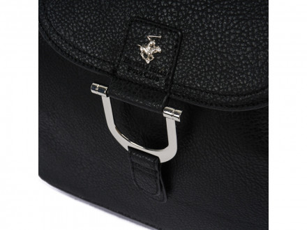 Рюкзак женский Beverly Hills Polo Club, черный/стальной