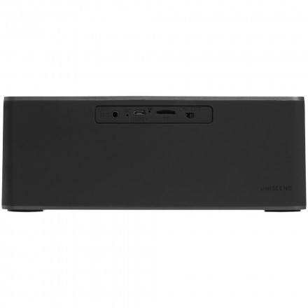 Беспроводная стереоколонка Uniscend Cube Rock, темно-серая