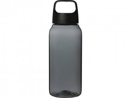 Бутылка для воды Bebo из переработанной пластмассы объемом 500 мл - Черный