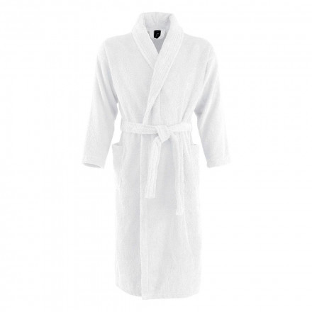 Халат унисекс «Махровая обломовщина», белый