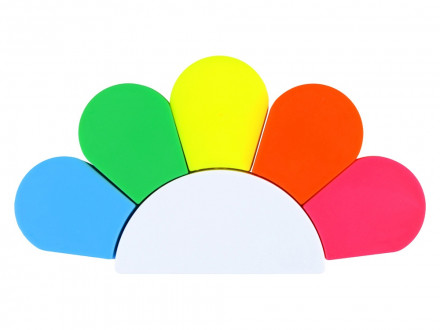 Маркер Цветок 5-цветный на водной основе