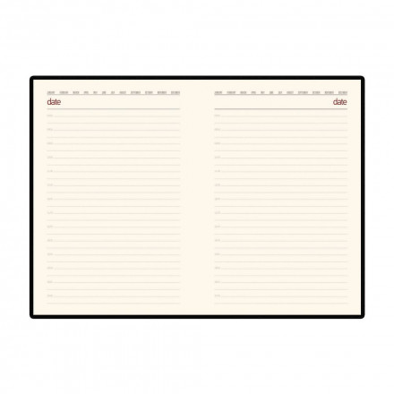 Ежедневник Senate, недатированный, красный