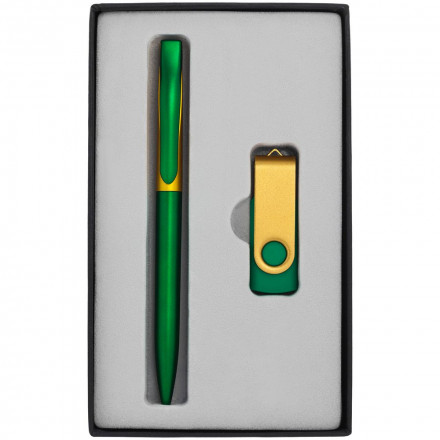 Набор Twist Fashion, зеленый с золотистым, 8 Гб