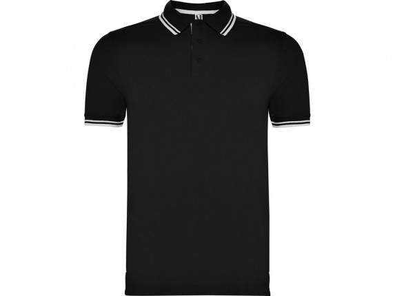 Рубашка поло Montreal мужская, черный/белый