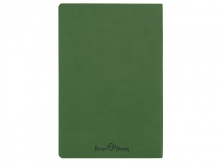 Ежедневник А5 недатированный Megapolis Velvet Flex, зеленый