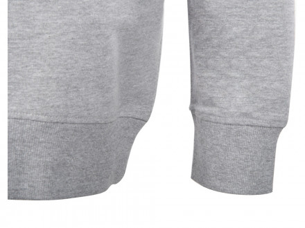 Свитшот Warsaw 220гр, унисекс, серый меланж