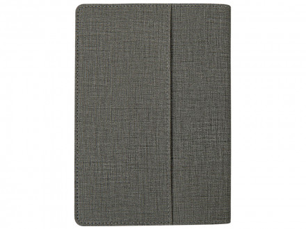 Двустороннее портфолио из рпет-фетра и искусственной кожи Felt, серый