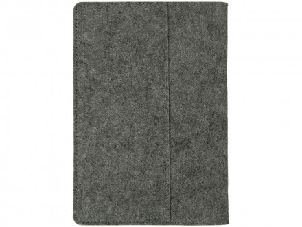 Двустороннее портфолио из рпет-фетра и искусственной кожи Felt, серый