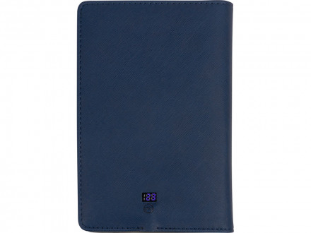 Органайзер с функцией беспроводной зарядки Manner, 5000 mah, темно-синий