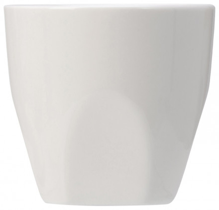 Кофейная пара с бамбуковым блюдцем Mandy, белый (Р)