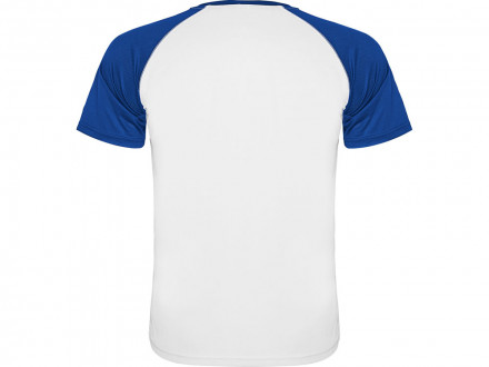 Спортивная футболка Indianapolis детская, белый/королевский синий