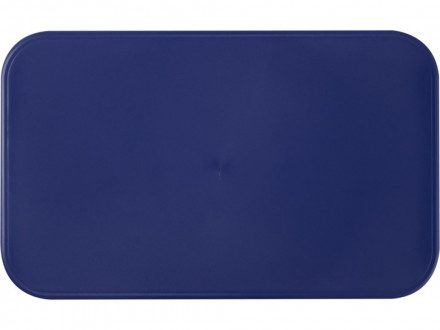 Двухслойный ланчбокс MIYO, синий/белый